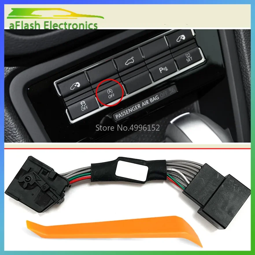 Stop Start Engine Eliminator for VW Volkswagen Sharan 7N 2010-2020 Car Auto Start & Stop Canceller Automatic Plug Disable Cable