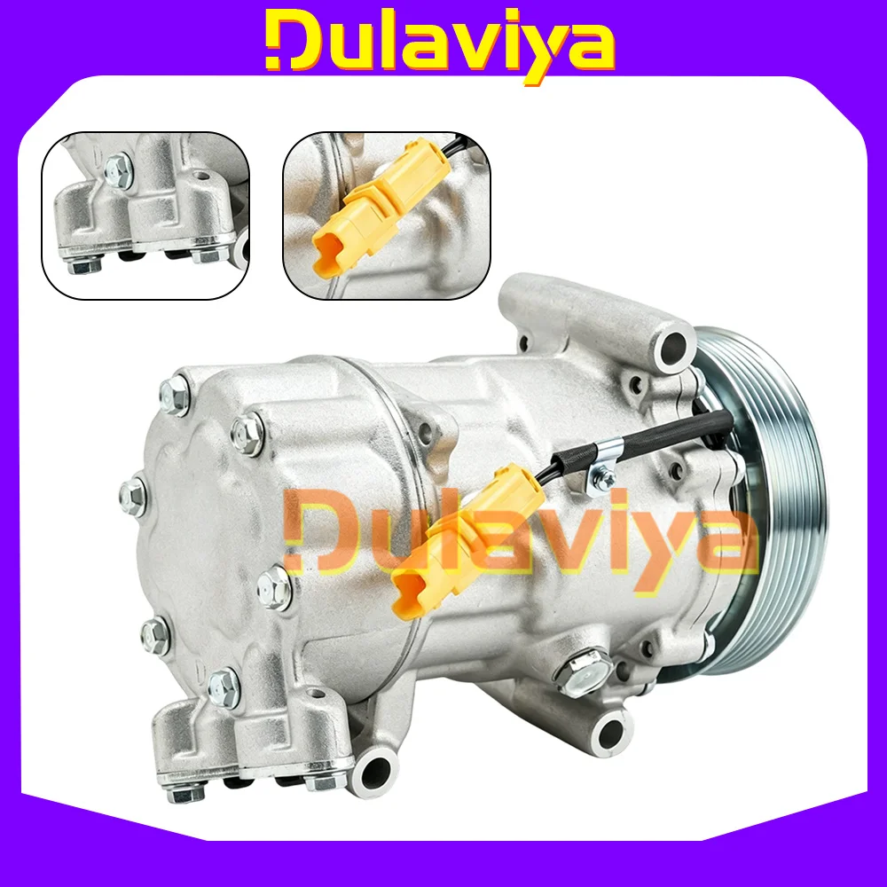 AC Compressor & Clutch 98581 64526942501 For Mini Cooper L4 1.6T 2009‑2011 2015