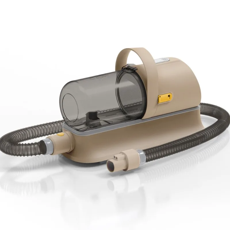 

Professional Automatic 7-in-1 Pet Grooming Tool Set Clippers Combs Hair Removal Mitts-Chargeable Low Noise for Dogs Cats Small