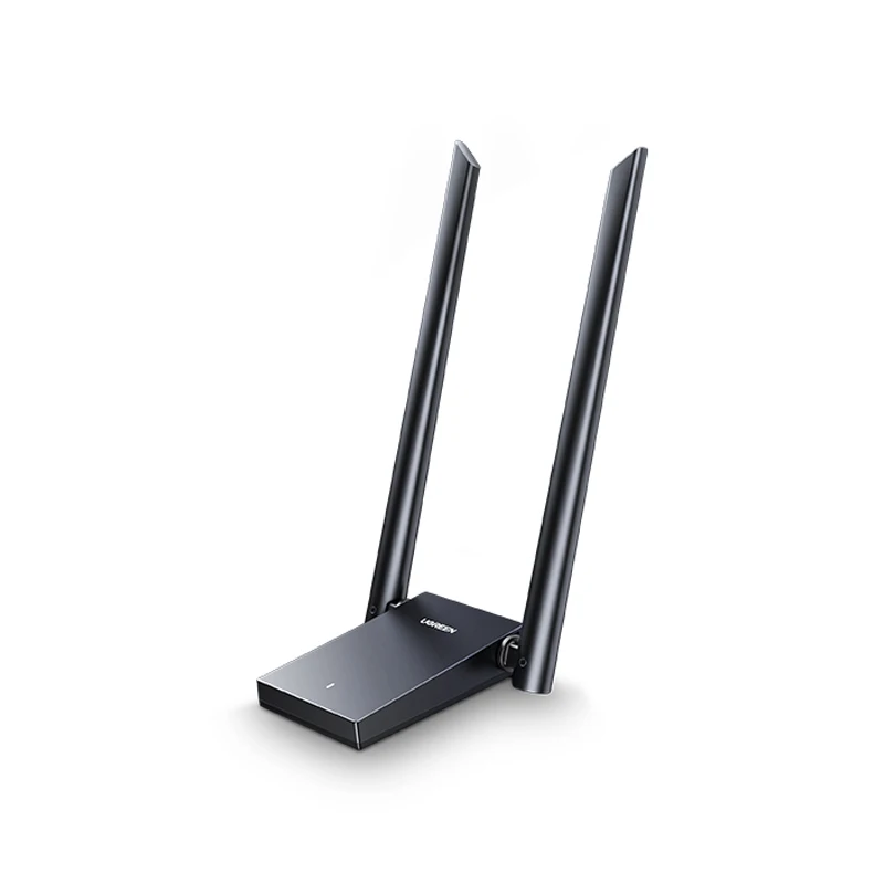 

UGREEN WiFi Adapter for Desktop PC, AX1800 USB WiFi 6 Adapter with Dual 5dBi High Gain Antennas, 5G/2.4G Dual Band