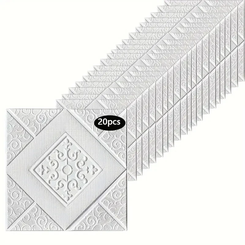 

20 шт. 35*35 см самоклеящиеся 3D фоновые обои пенопластовая наклейка на стену водостойкая влагостойкая гостиная украшение дома