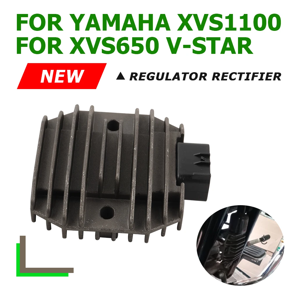 Regulator Rectifier For Yamaha XVS1100 V-Star XVS650 VStar Custom XVS 1100 XVS 650 Classic Voltage Stability Accessories Parts