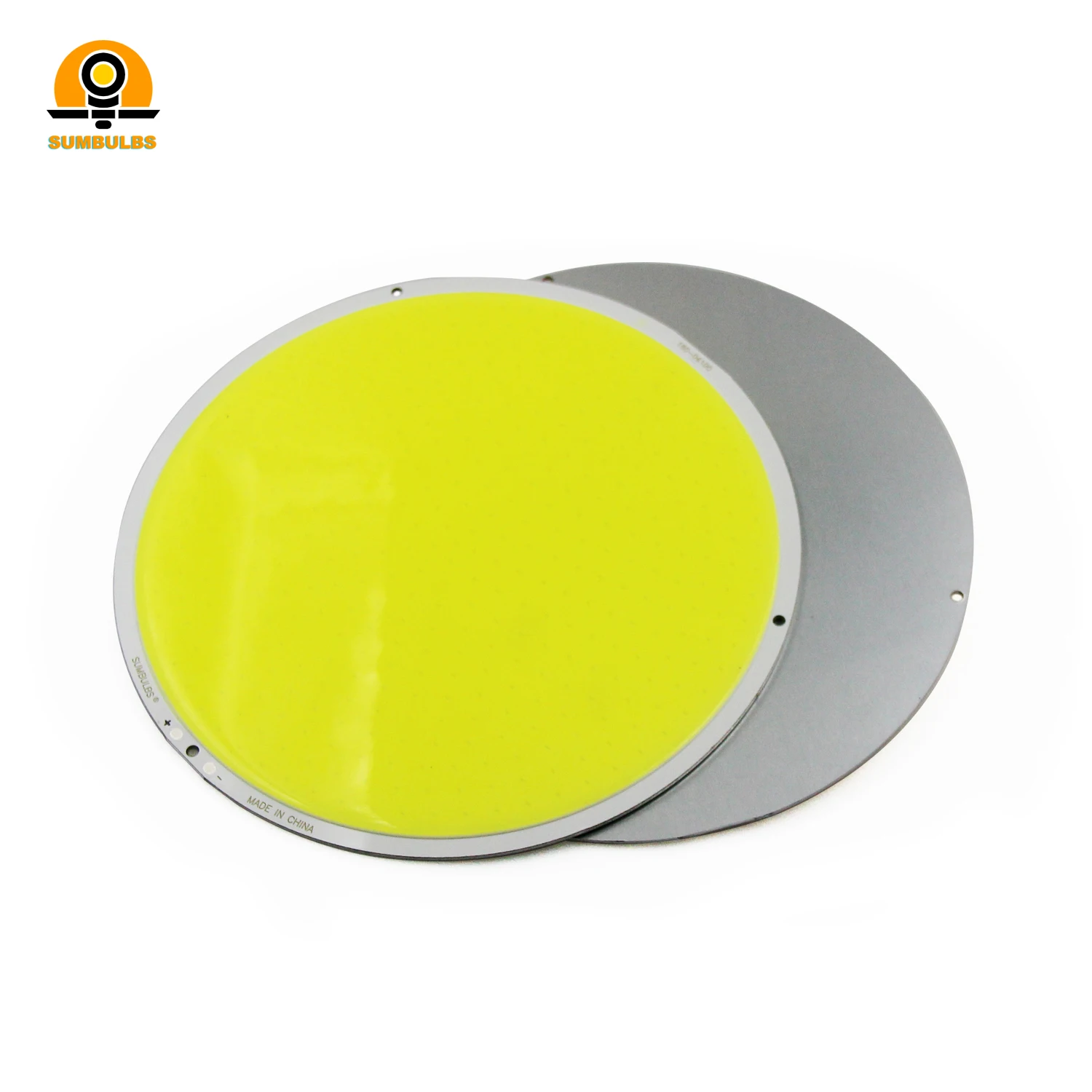 SUMBULBS Super Bright 160mm Circular DC 12V LED COB Light Source Round LED Bulb 100W Warm Cold White for DIY Ourdoor Lamp