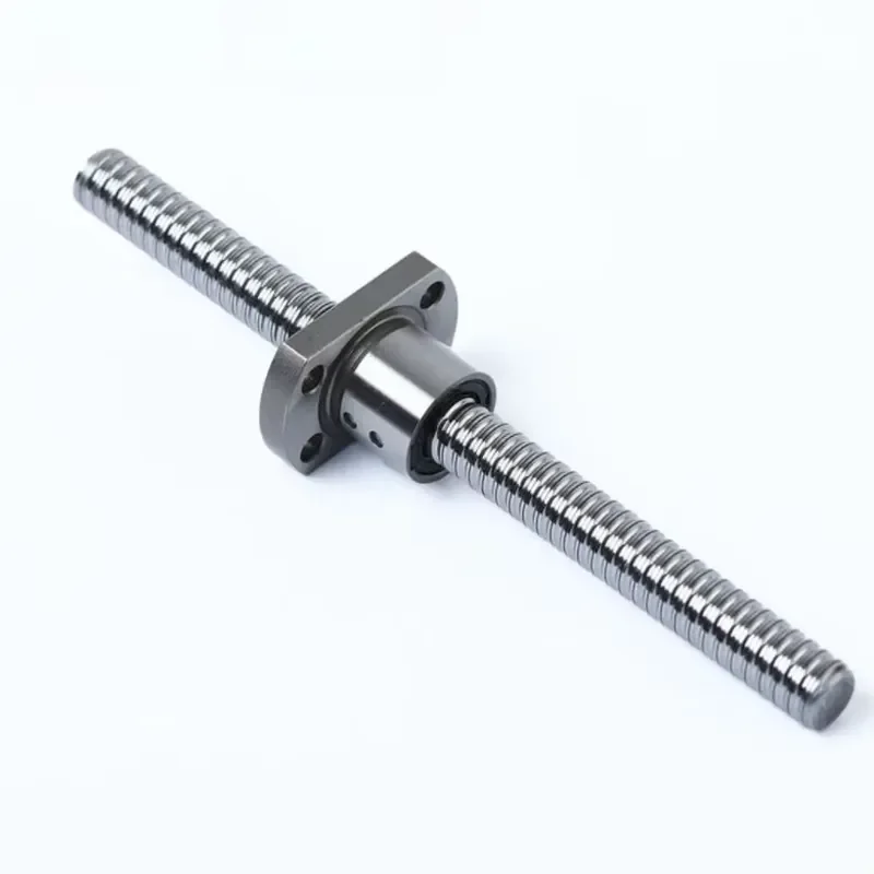 Diameter Ball Screw SFU1604-4 600mm 700mm 800mm 900mm Lead Screw 5mm Pitch with Metal Ball Screw Nut for CNC Machine