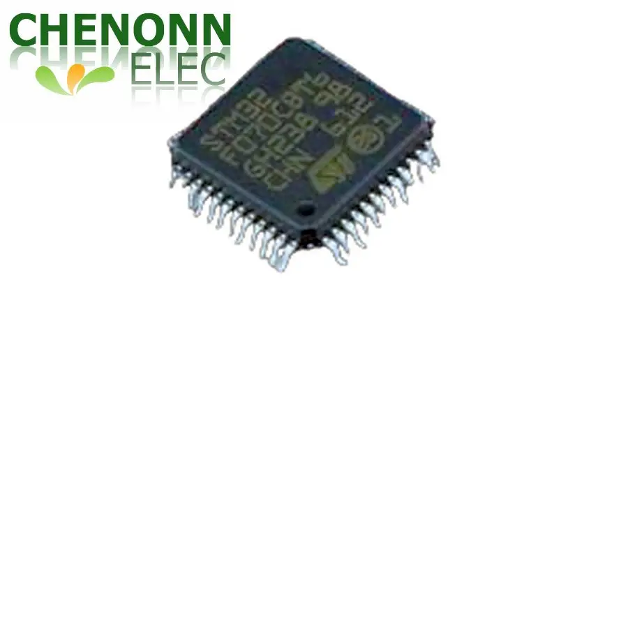 10PCS/LOT STM32F070CBT6 (Microcontrollers)