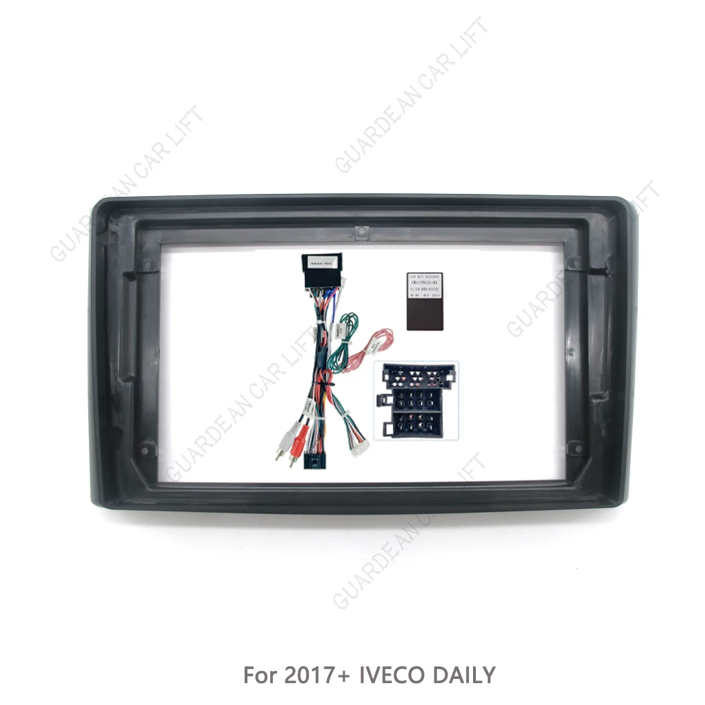 

9 Inch Android Car Radio Fascias For 2017+ IVECO DAILY Stereo Player 2DIN Head Unit Dash Frame Panel Installation Trim
