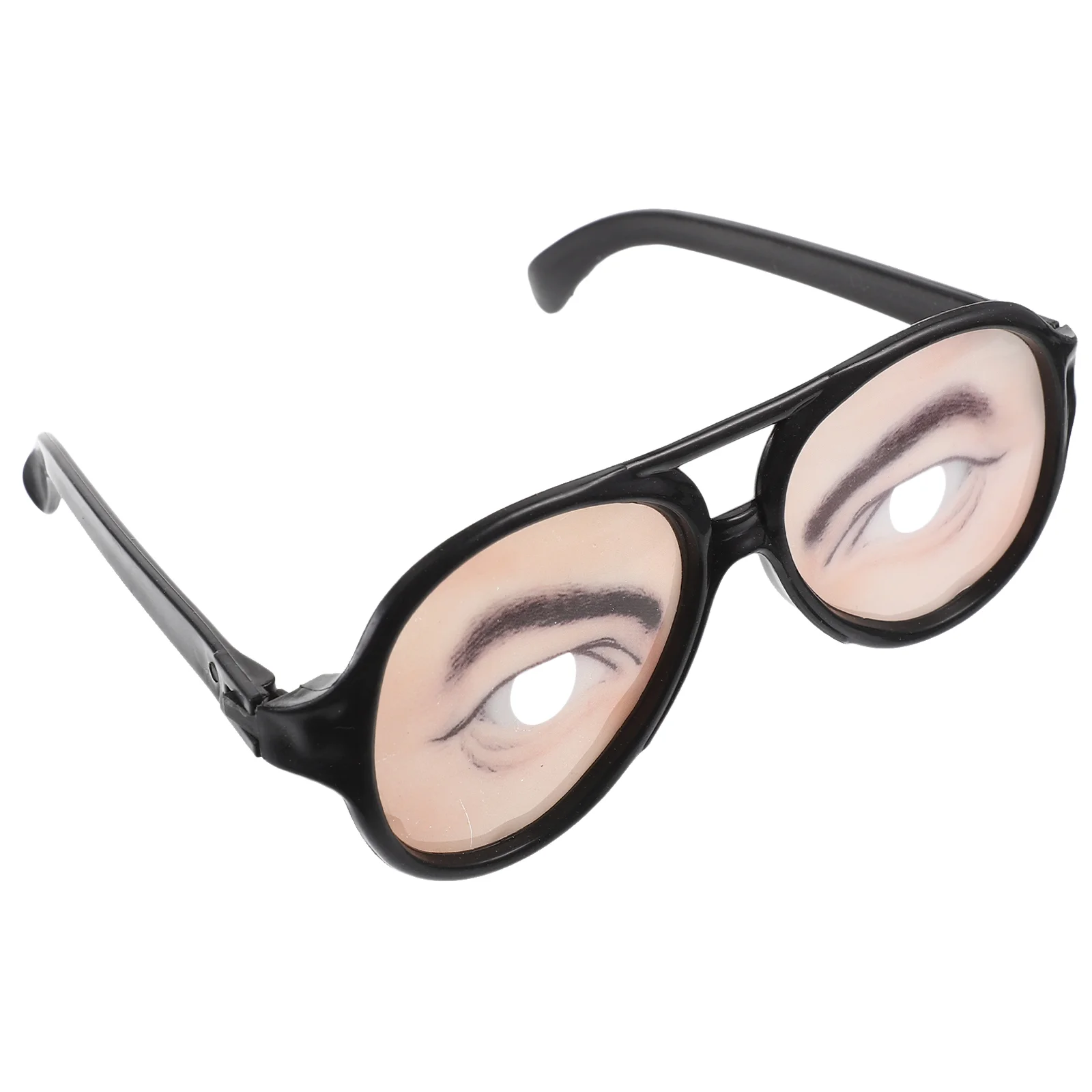 Novelty Santa Claus Costume for Men Prank Glasses Props Joke with Eyes Eyeglasses