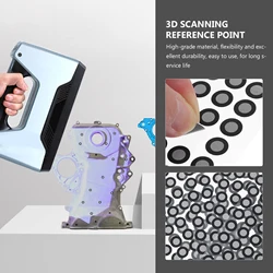 3D scanning mark point Reflective Reference Points Film Scanner Marking Marker Positioning Scan Reflection multiuse 3D Point dot