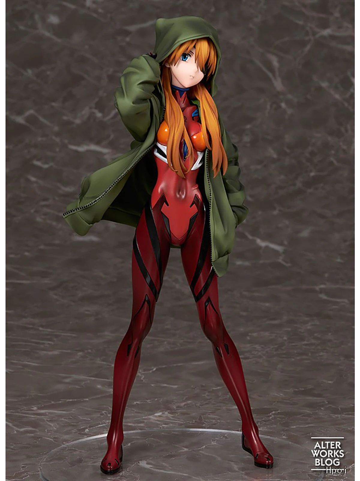 شين إيفانجيليون جيكيوبان الأصلي الأصلي المطلي مسبقًا: | |   Souryuu Asuka Langley Parka Ver. 1/7 ح = 230 ملم هدية شخصية أنيمي