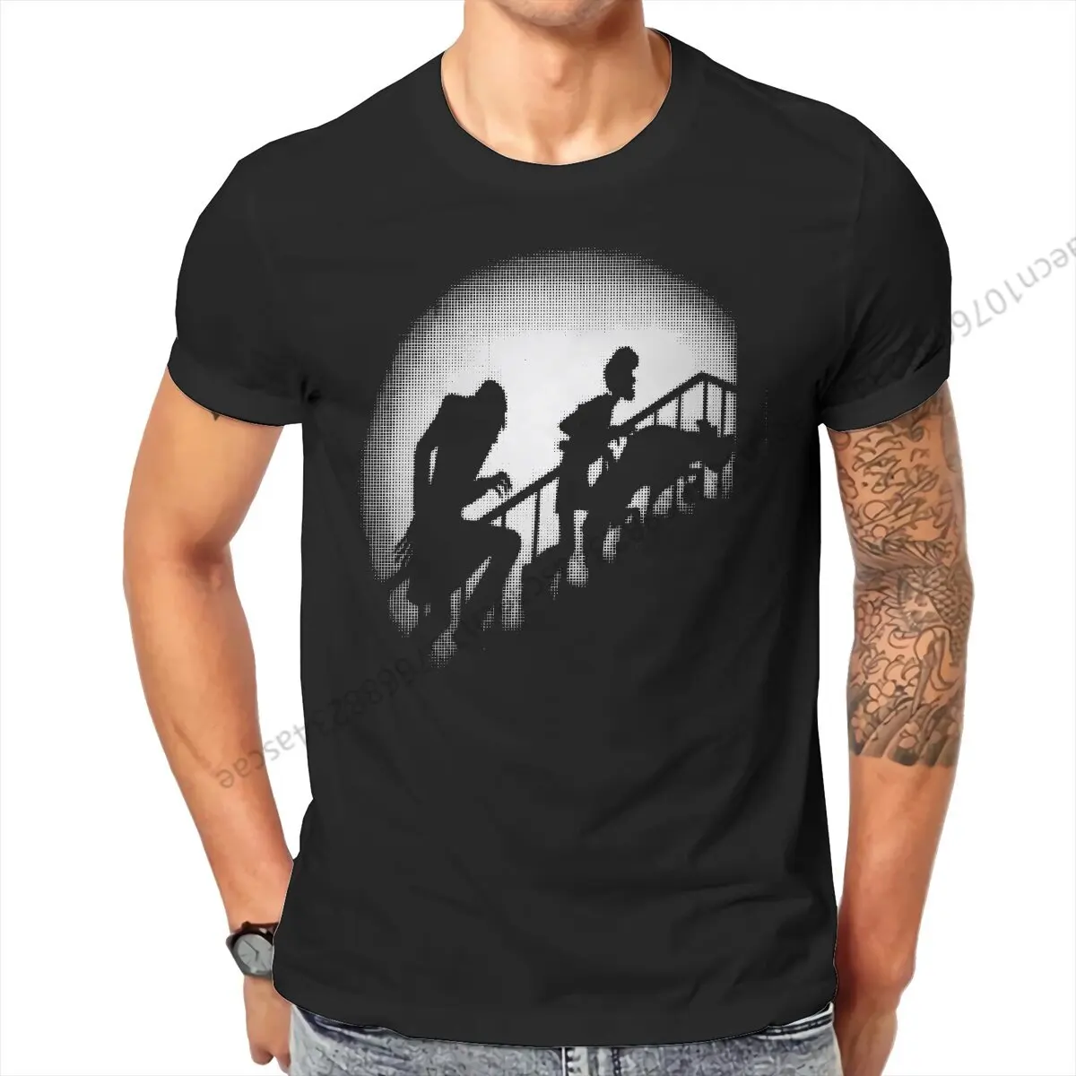 Nosferatu Horror Movie The Hunter T Shirt Homme Men's Tshirt Cotton Short Sleeve