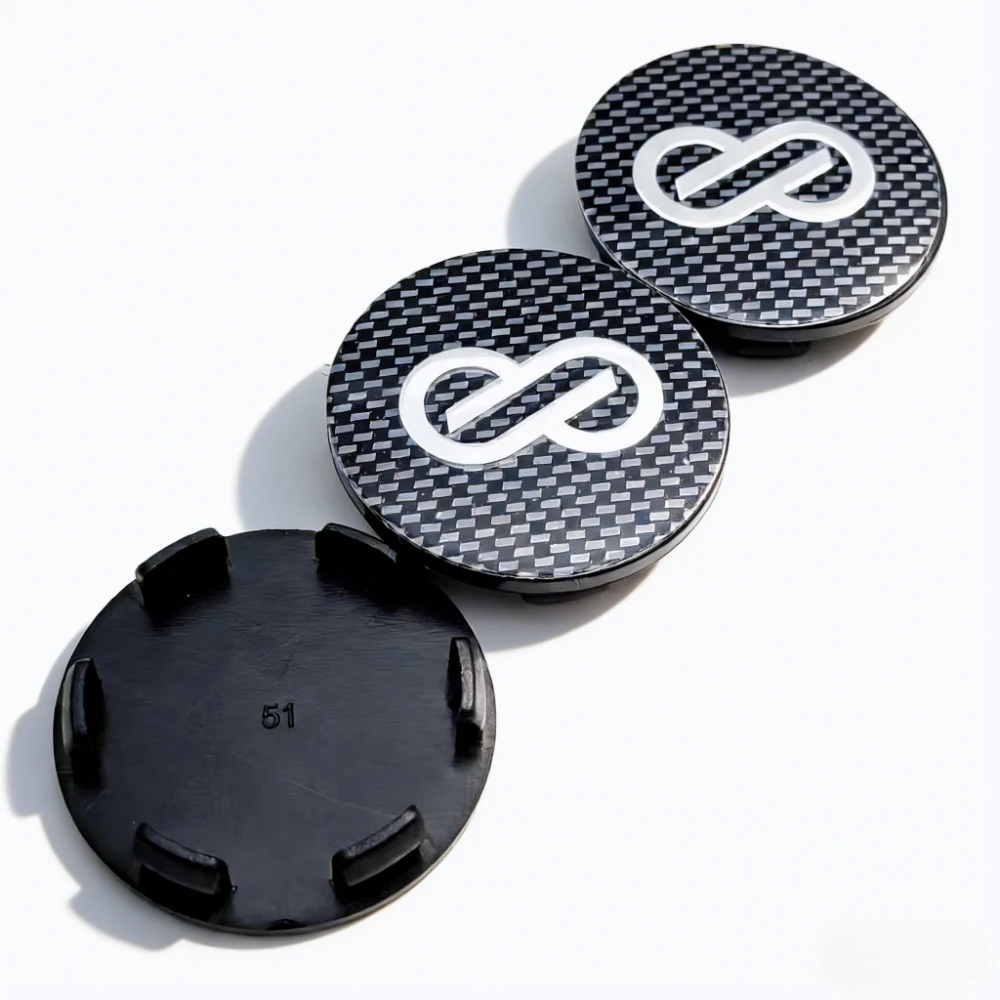 

4pcs 51mm 46mm ENKEI Logo Emblem Badge Car Wheel Center Caps Rim Hub Center Dust Cover Wheel Hubcaps Replace Car Accessrories