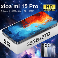 Original Xioa mi 15 Pro Smartphone 7.3 inch Full Screen Mobile Phones Deals 4G 5G Cell Phone 8000mAh Brand New Phones Global