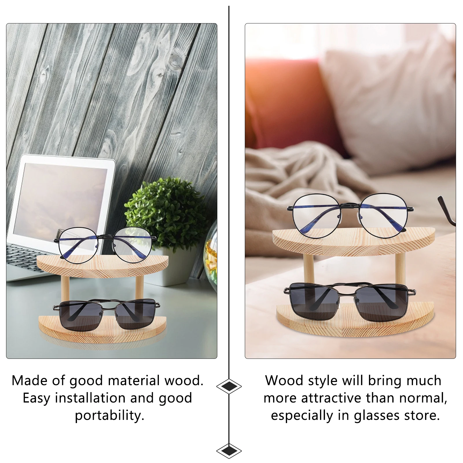 

Glasses Display Rack Storage Multi layer St Wood ganizer Sunglasses Cooler Space Saver Jewelry Display Tool