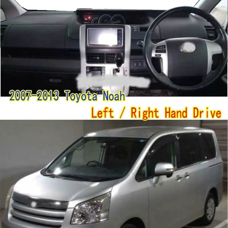 

For 2007-2013 Toyota Noah II R70 MK2 Voxy ZS R75 Car-Styling Dashmat Dashboard Cover Instrument Panel Insulation Sunscreen Pad