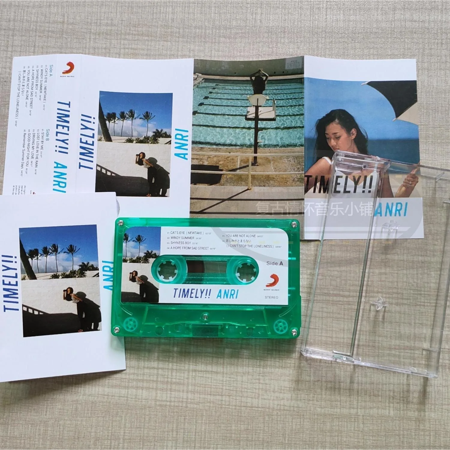 أشرطة موسيقى شوا أنري الكلاسيكية ، ألبوم في الوقت المناسب ، شريط مغناطيسي ، جهاز Walkman تأثيري ، موسيقى الحفلات ، مسجل سيارة ، مجموعة صندوق الصوت