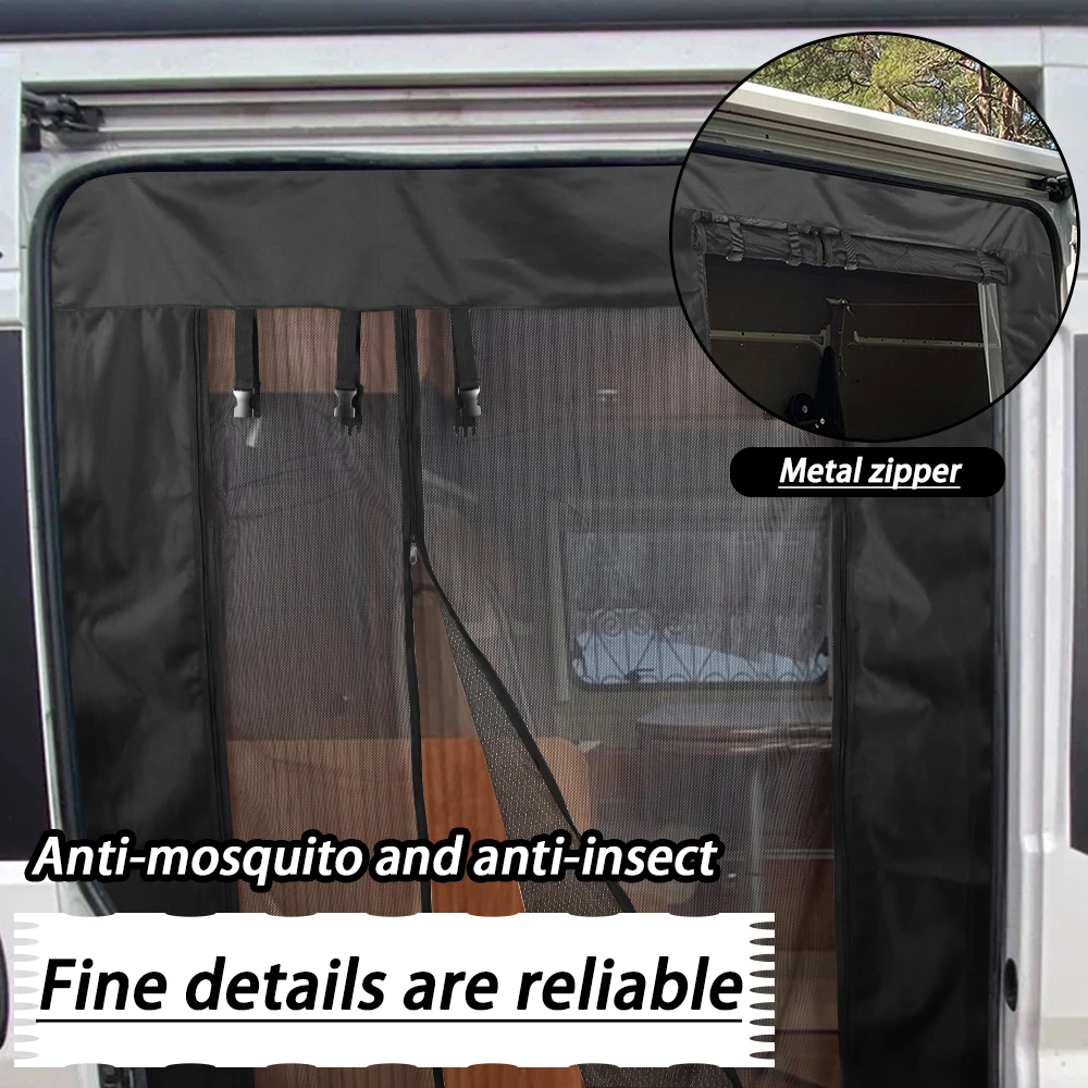 1PCS Insect Screen Mosquito/Fly Screens Net For Mercedes Benz Sprinter Mid and High Roof ​Ford Car shading Curtains Accessories