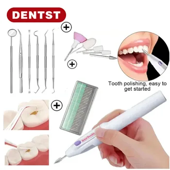 Dental Functional 5 in 1 kit odontology teeth polisher cleaner whitening stone tartar stain plaque remover machine