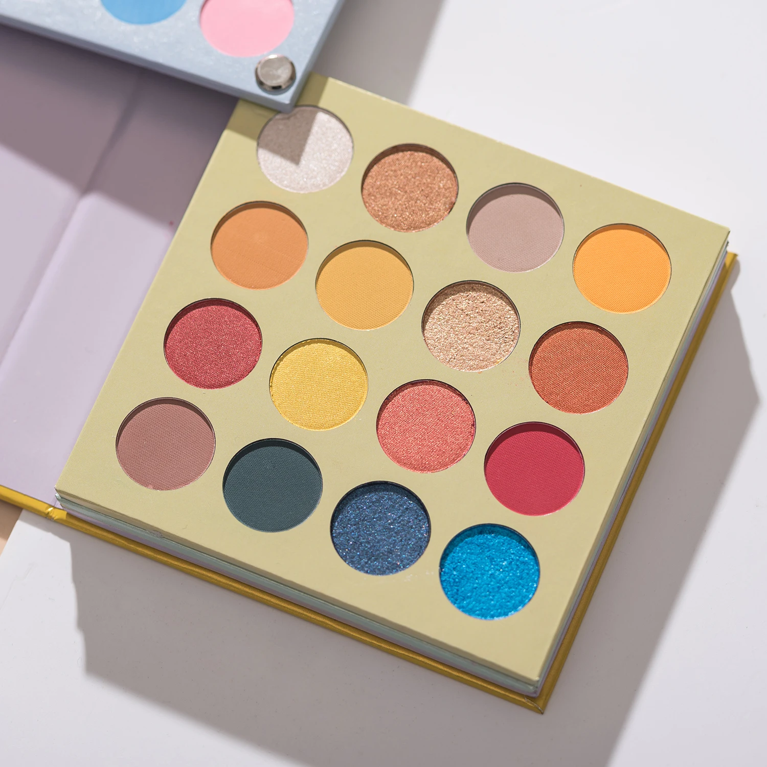 Beauty Glazed 64 Color Twist Eyeshadow Palette, 4 IN 1 Turning Page,Shimmer Matte Glitters Makeup Tray,Gifts For Women