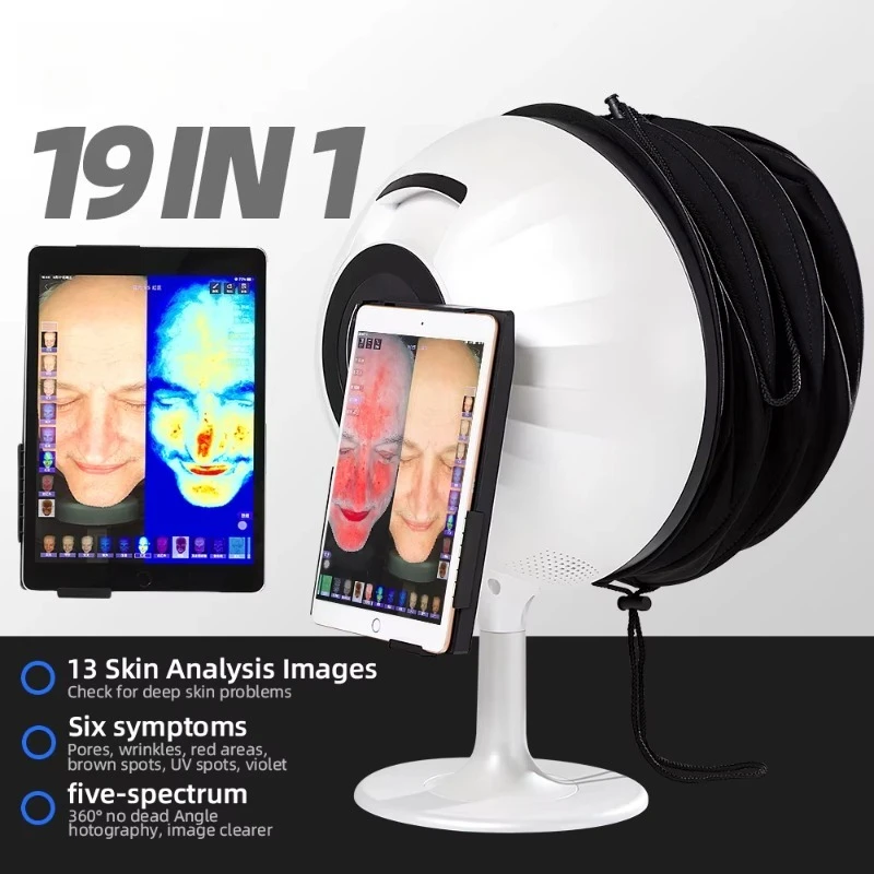 Gezichtshuidanalysator Draagbare huidscanner voor gezichtsanalyse
