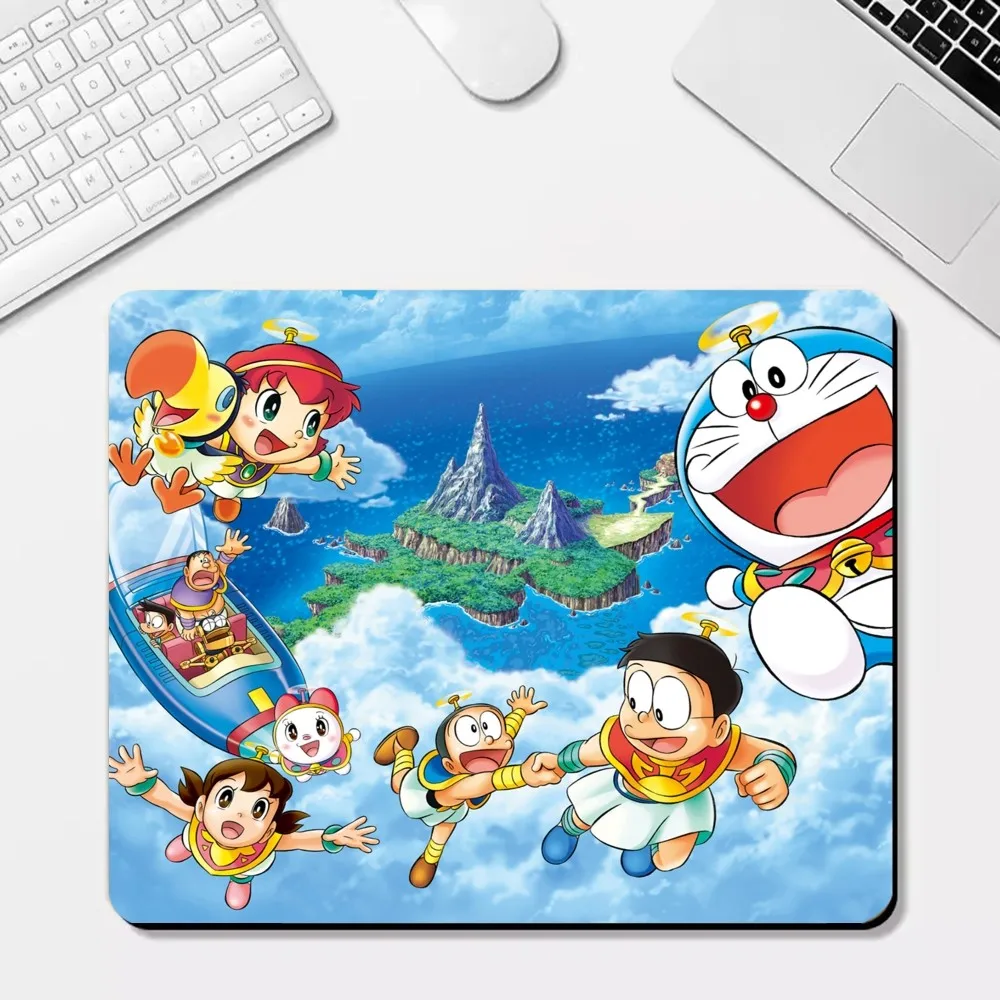 Anime D-Doraemon Mousepad 25x29cm tappetino da tavolo piccolo tappetino per mouse per studenti tappetino per tastiera per Computer tappetino per giochi tappetino da scrivania per PC Gamer