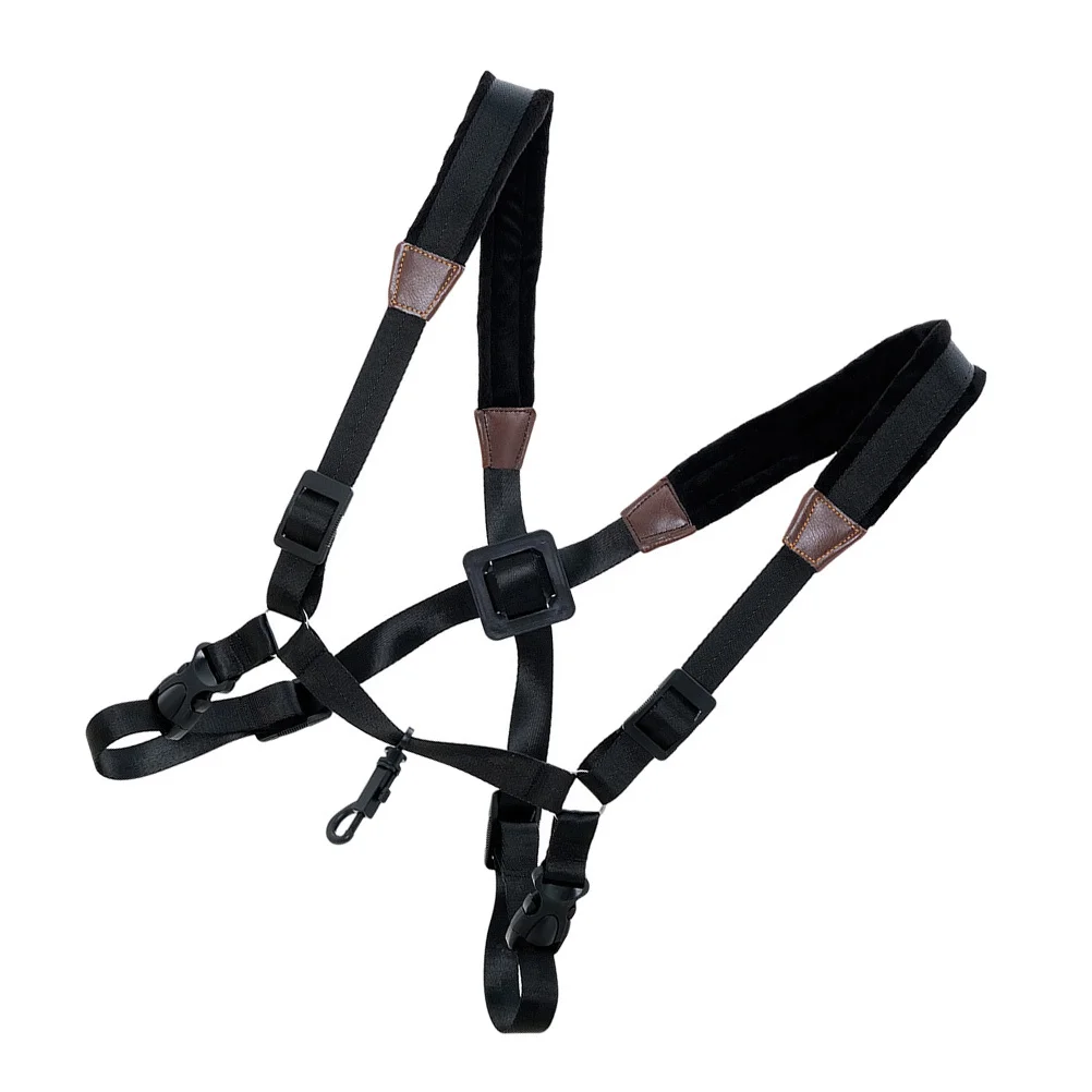 

Saxophone Harness Adjustable Nylon Chest Shoulder Belt For Kids Adults Replacement Saxophone Accessory Accessory