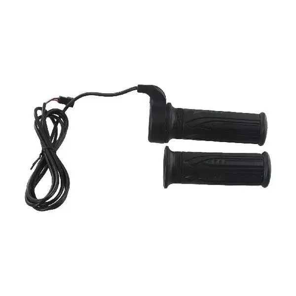 Grip Twisting Throttle 2pcs Black Handle Pair Waterproof