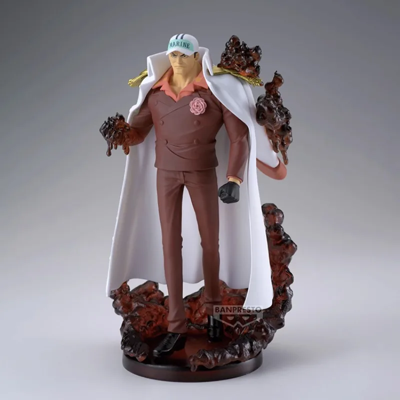 Oryginalna figurka kolekcjonerska Bandai Banpresto Anime One Piece THE LOGIA Sakazuki, model akcji z PVC, zabawka Gitts — zdjęcie 4