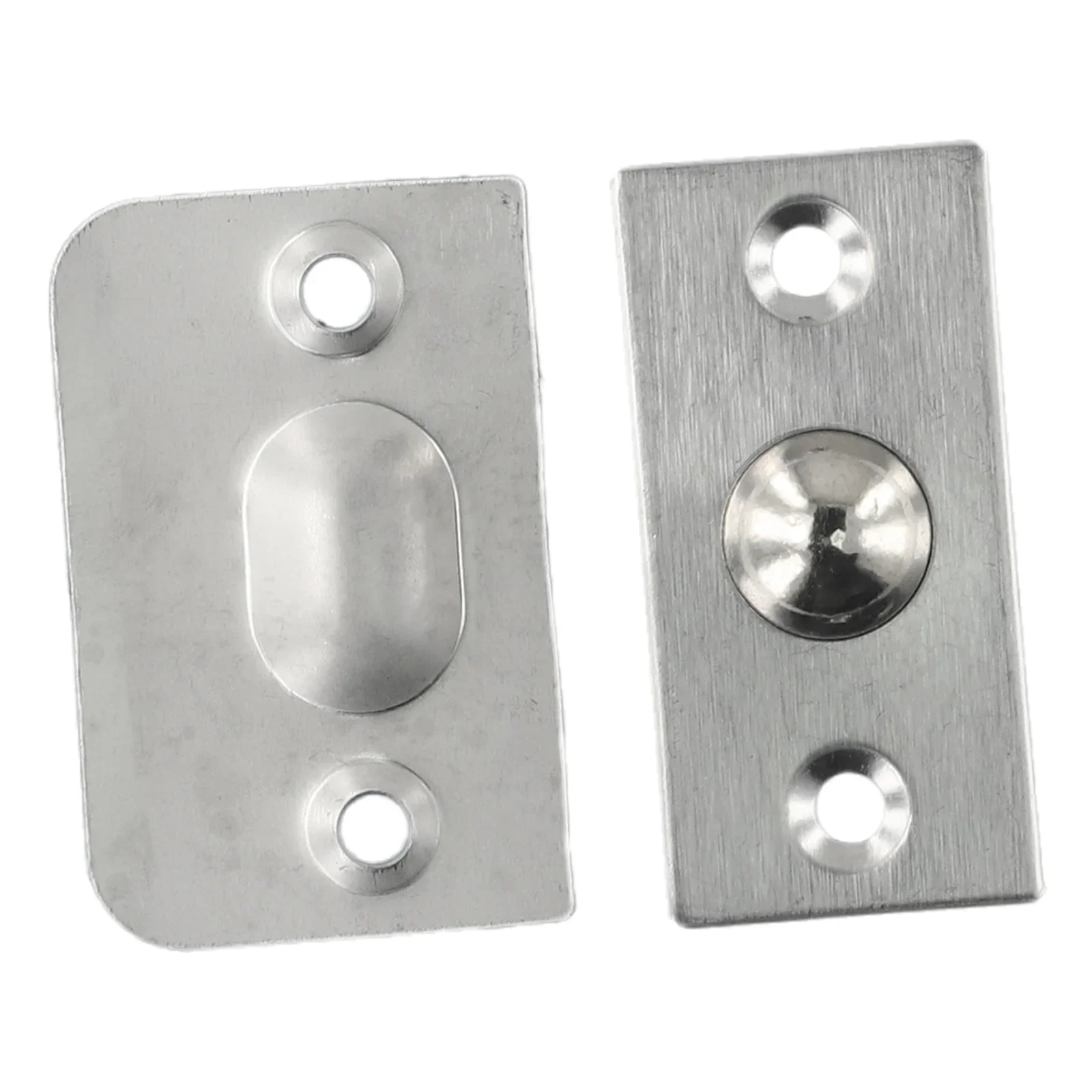 Stainless Steel  Wooden Cabinetdoor Top Bead Lock Home Improvement Closet Ball Catch Latch Catcher Door Latches Touch