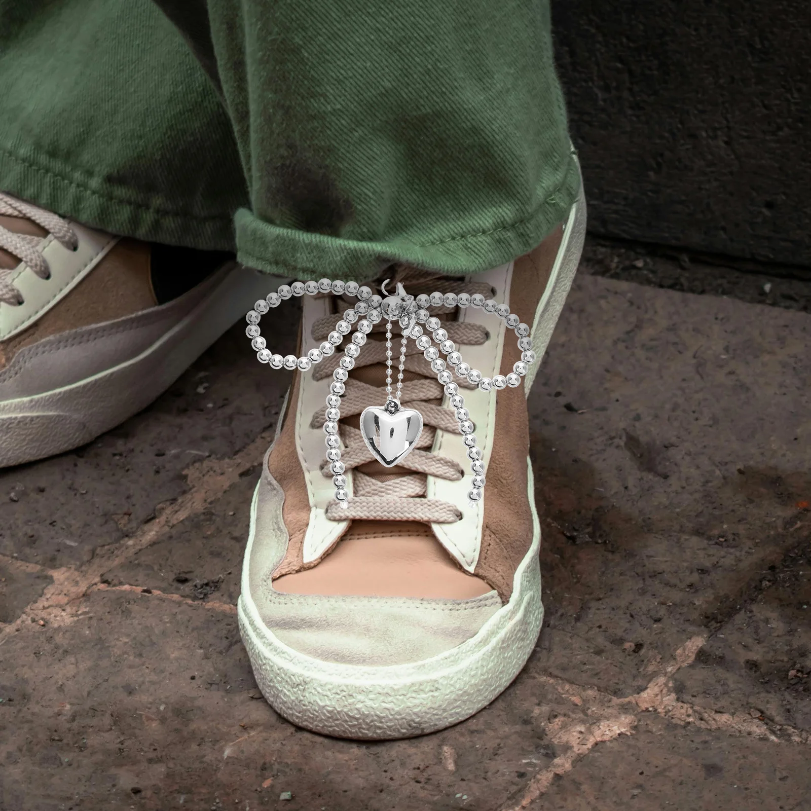 Perle nœud papillon charme chaussure décoration strass baskets talons hauts ballerines facile installer accessoires de mode à la mode