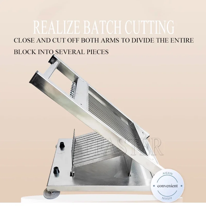 Buruimu Manual Seaweed Sushi Roll Cutter Cutting Machine 304 Stainless Steel