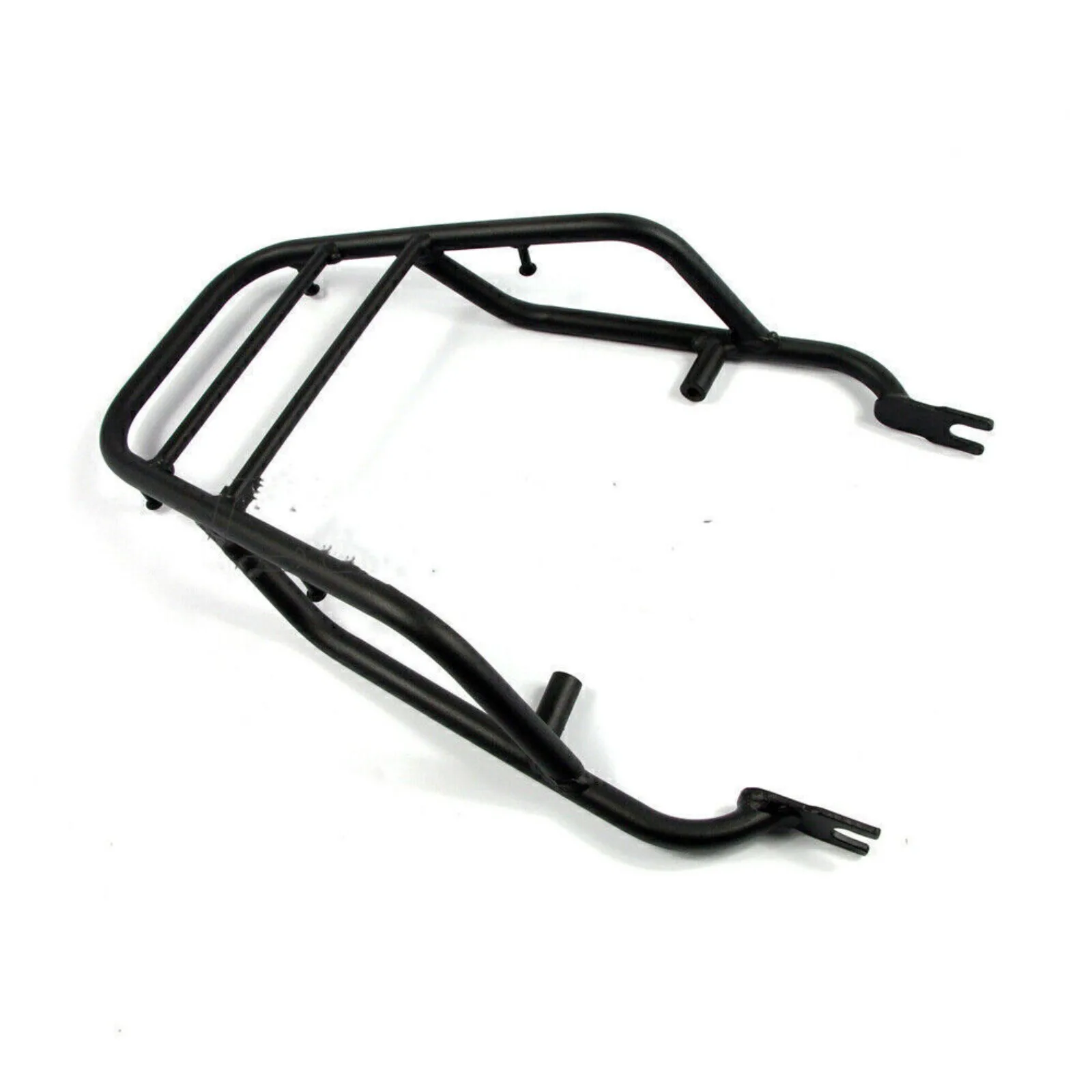 Black Luggage Rack Tail Rail Back Cargo Carrier Kit For KAWASAKI W800 W650 W400