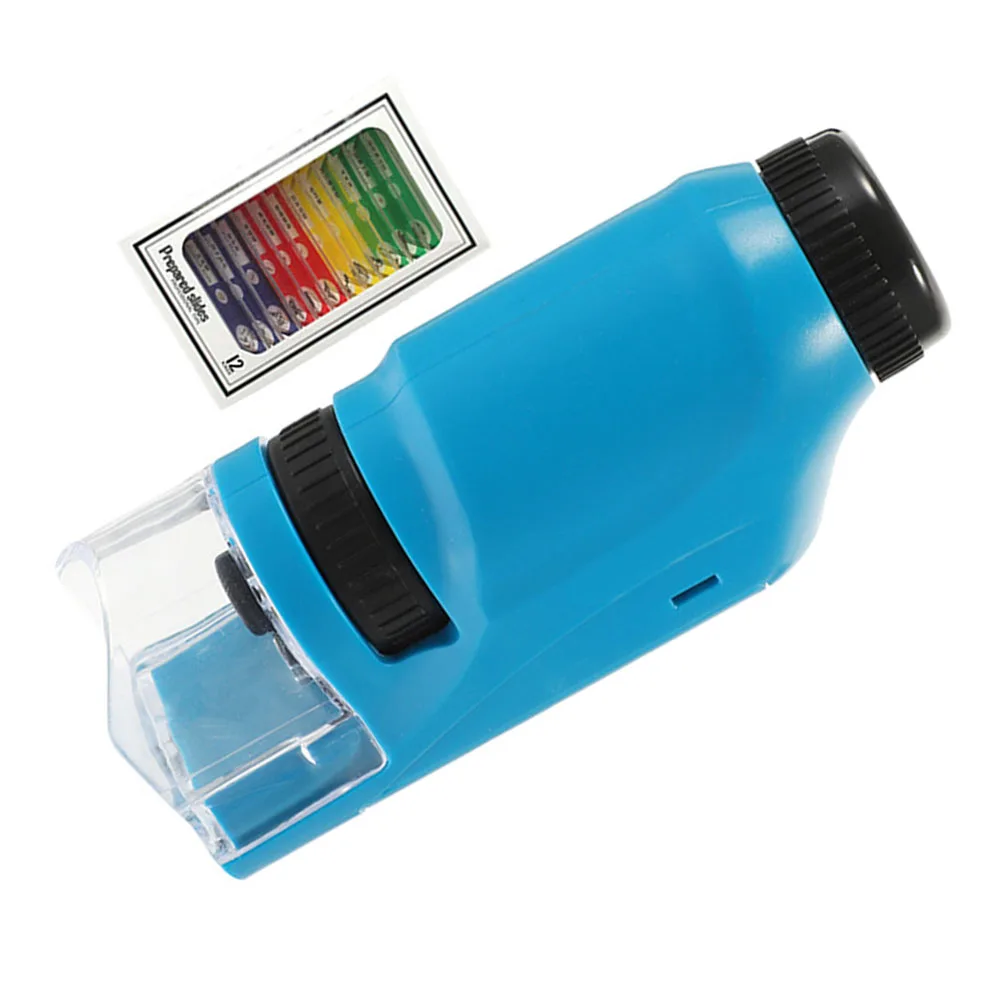 

Portable Children's Microscope Toy Optical Student Class Accessory Biological Science Educational Kids Sample Observation