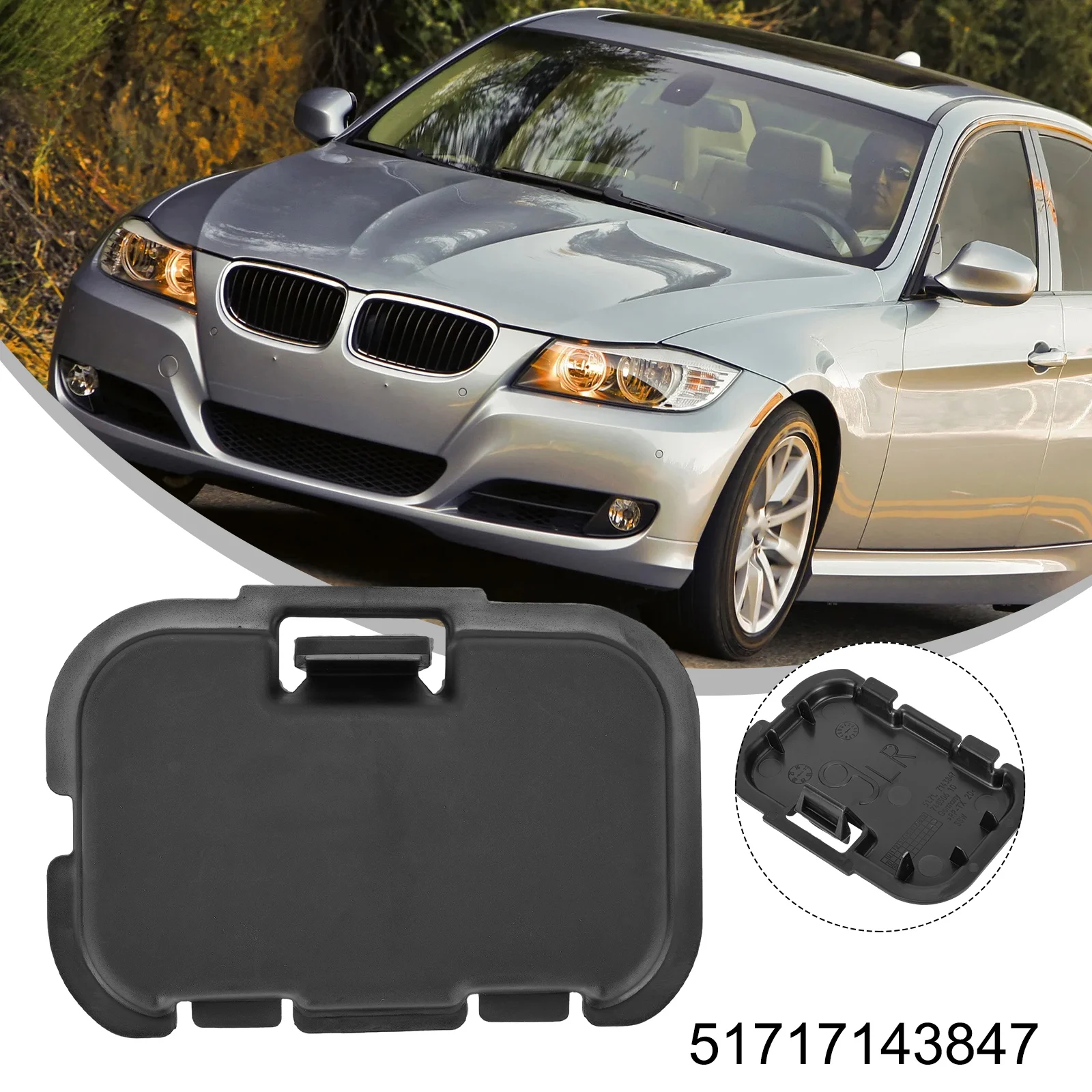 

For BMW 3 Series E90 E91 Front Wheels Arch Liner Access Covers 51717143847 Home DIY Repair Replacement Vehicle Accessories