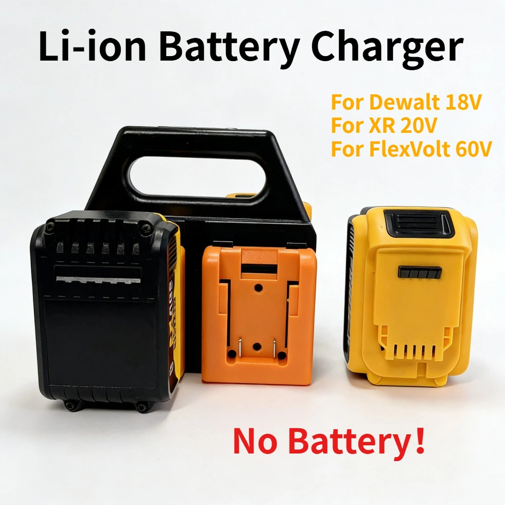 Li-ion Battery Charger Power Tools Accessories 4-Port For Dewalt 18V For XR 20V For FlexVolt 60V DCB180 DCB200 DCB203 Charger
