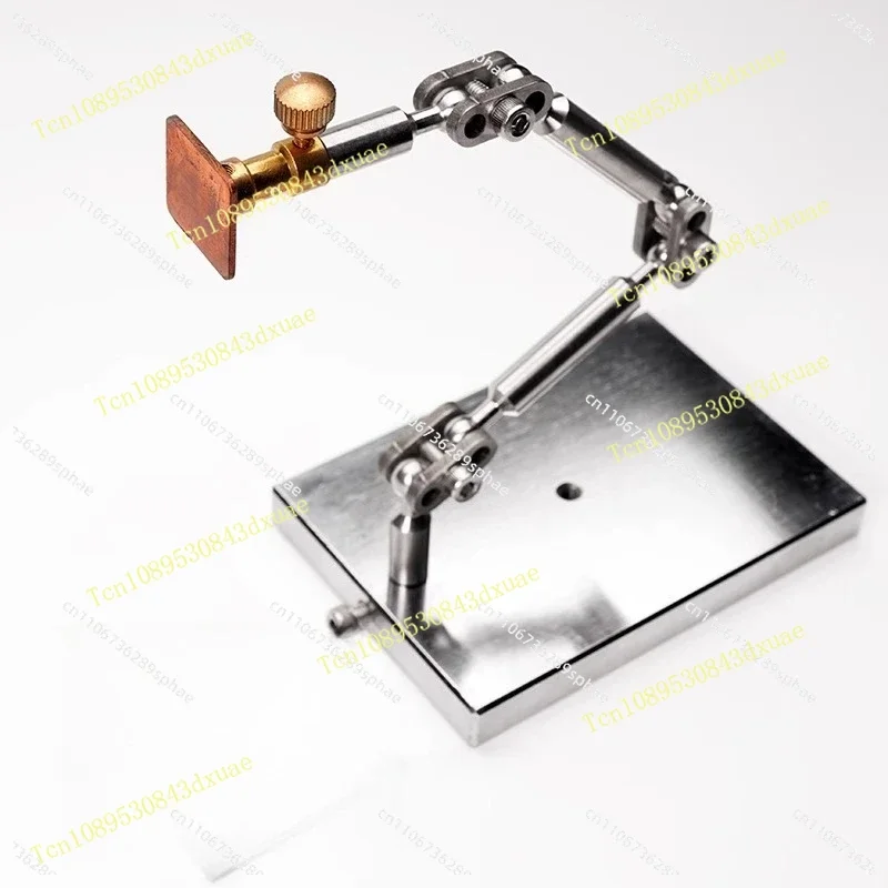 Square seat bracket flexible universal adjustable stainless steel doll holder model props