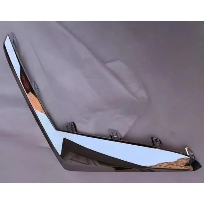 Left Right Front Bumper Bar Fog Light Frame Strips Plated Decorative Grille Bright Strip for Buick Envision Plus 2024