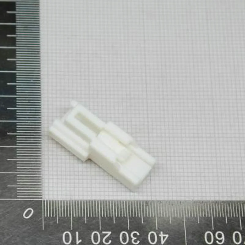 20PCS Original genuine waterproof connector 6098-0591 white 2P male rubber shell For Car Smart Electronic Devices Automobile