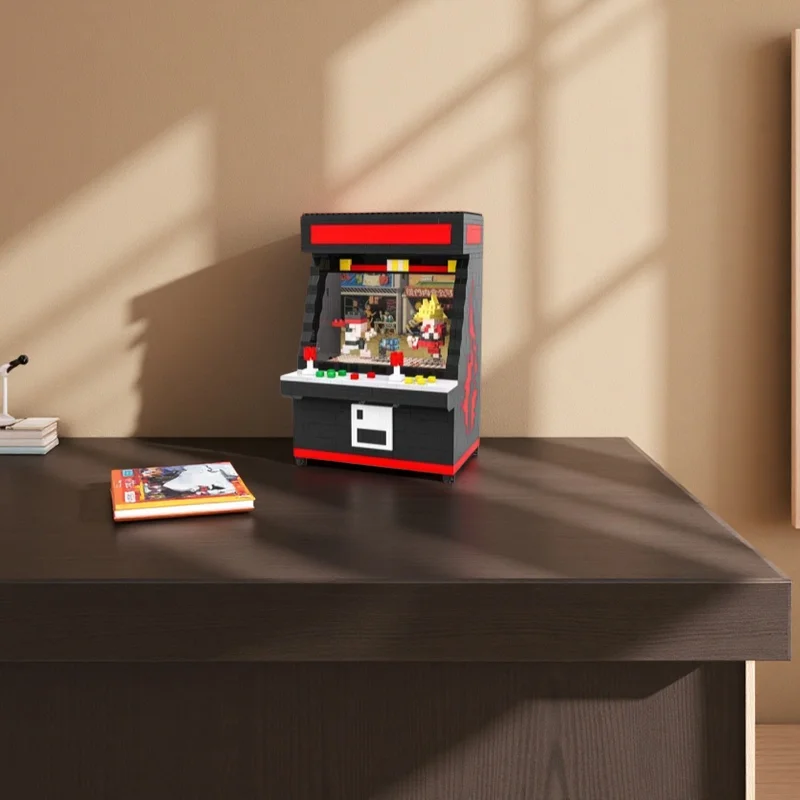 700+ Teile Klassischer Street Fighter Arcade-Schrank-Bausatz zur Dekoration und für die persönliche Sammlung (ohne Box) – Detail 3