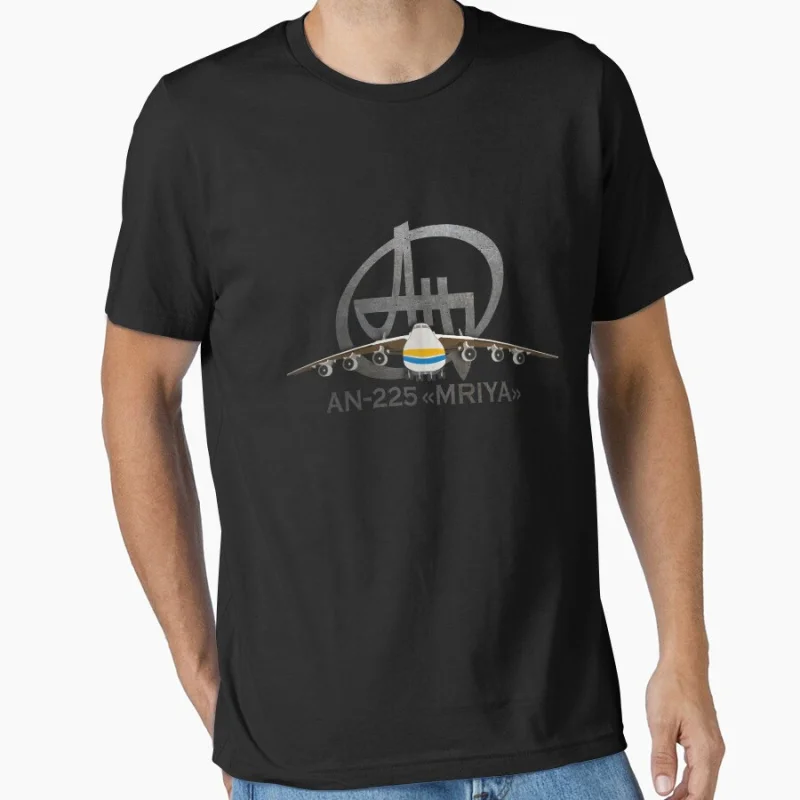 The Great Antonov An-225 Mriya heavy cargo lifter Super Heavy Transport Aircraft T Shirt for men large size Adult tops S-6XL