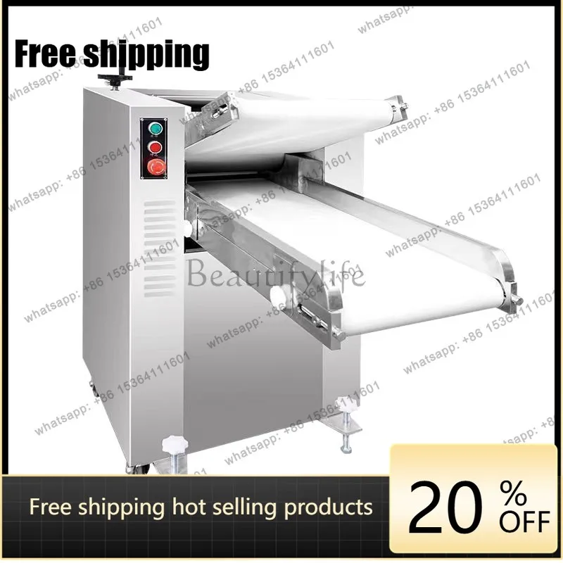 Fully automatic commercial noodle press, large steamed bread buns, pizza canteen noodle press