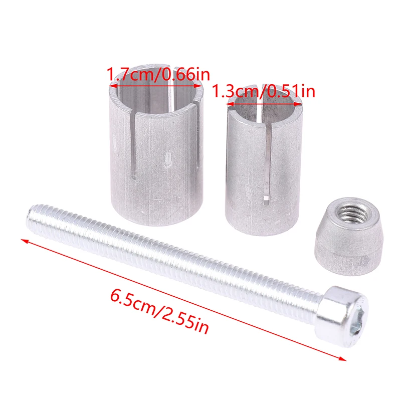 برغي توسيع واقي اليد للدراجة النارية ، مقابس نهاية المقود ، شريط مقبض شامل ، ملحقات مسامير التمدد ، 2 في كل مجموعة