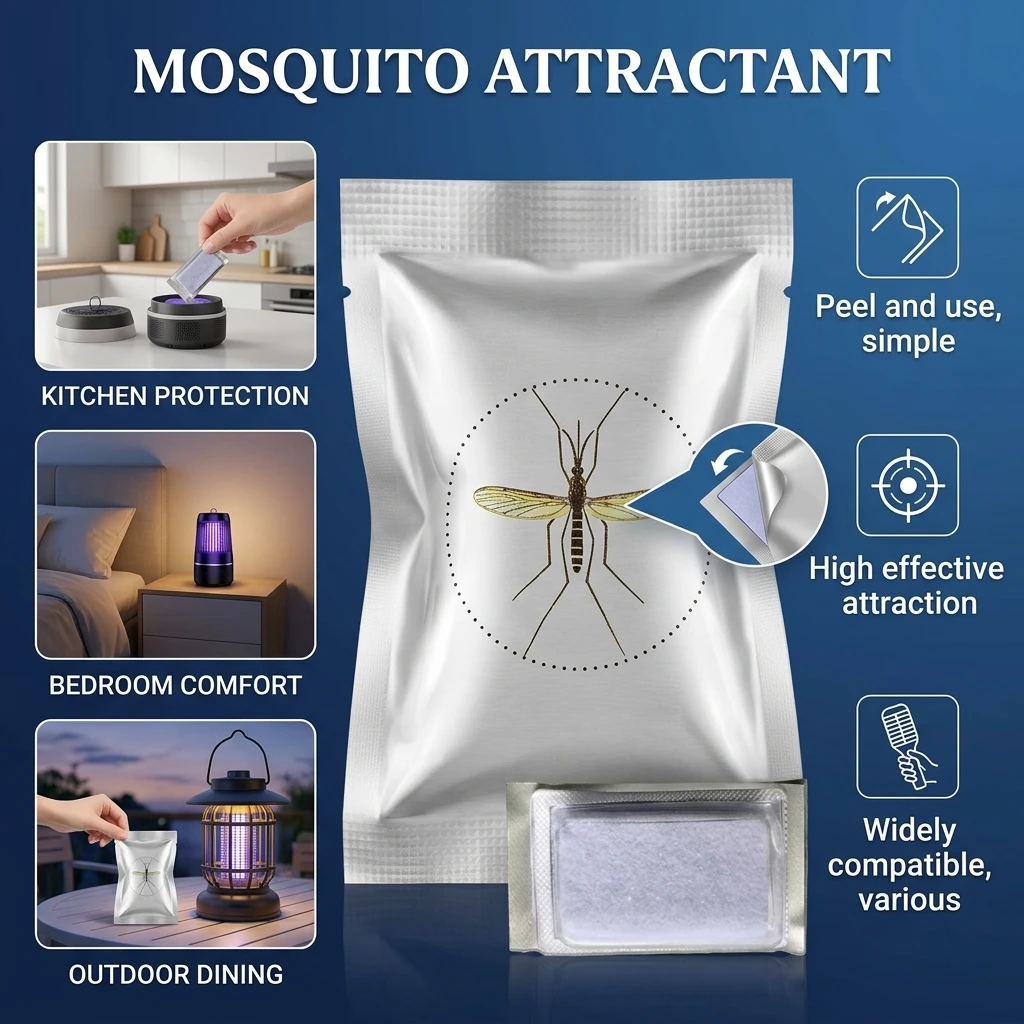 Mosquito Lamps Attractants Traps - Eco-Friendly Bug Zapper for Home Garden Outdoor Use Mosquito Control
