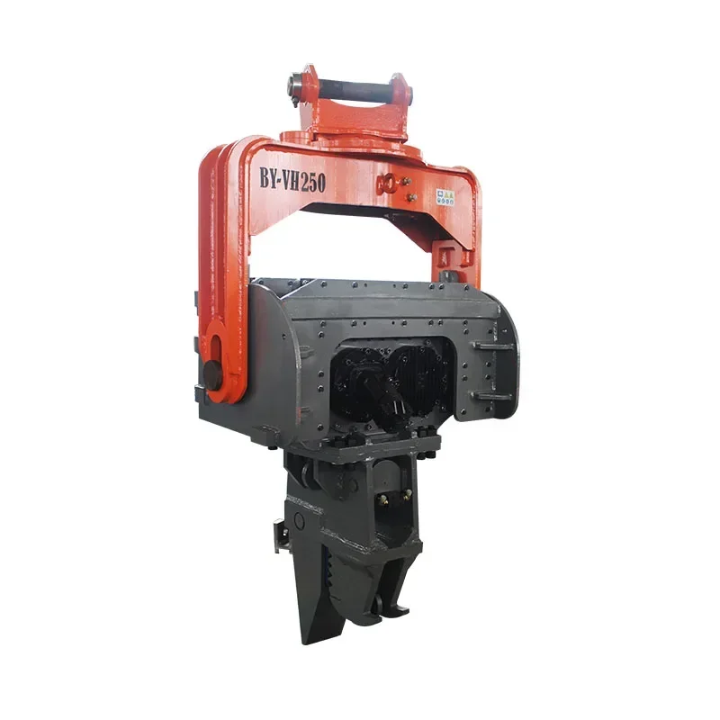 Vibratory hammer pile driver mini driver position:high frequency and high efficiency