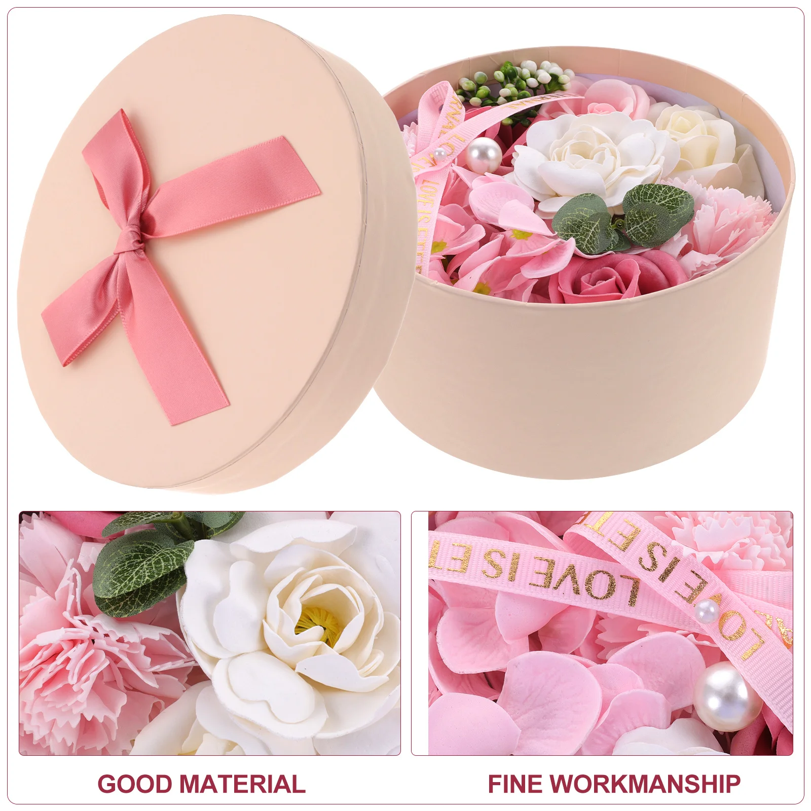 Preserved Flower Decoration Home Simulation Soap Decors Indoor Gift for Girlfriend Layout Flowers