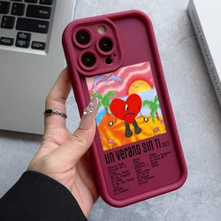 Bad Bunnys X100pre Phone Case for Samsung Galaxy S24 S23 S22 S21 FE Ultra Plus 5G Note 20 Pro M54 Ladder Lens Soft TPU Cover
