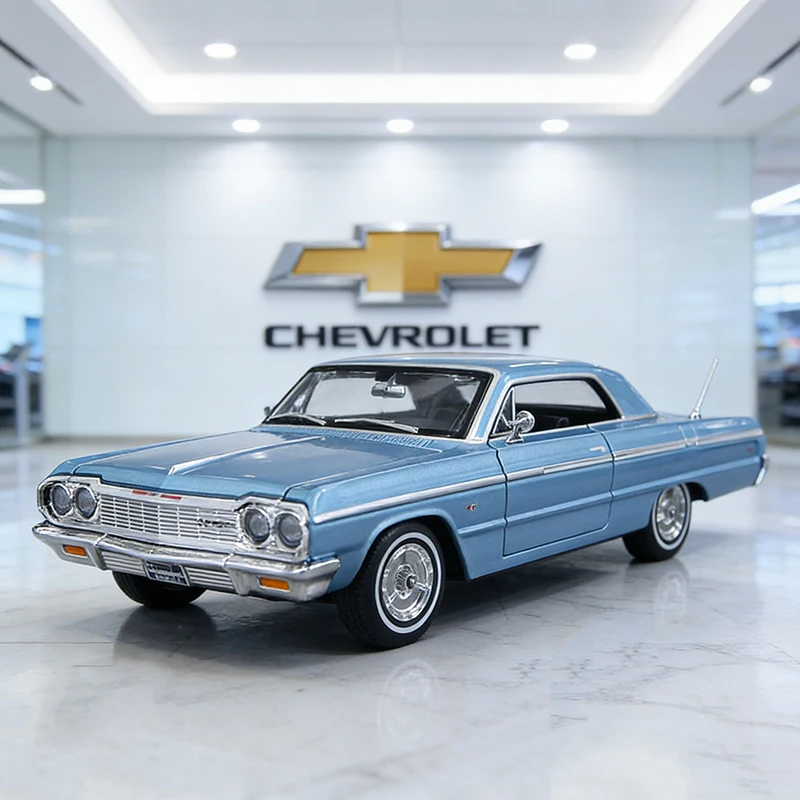 

Maisto 1:26 Chevrolet lmpala SS 1964, легкосплавный автомобиль, литье под давлением и игрушечные транспортные средства, модель автомобиля, миниатюрная масштабная модель автомобиля для детей