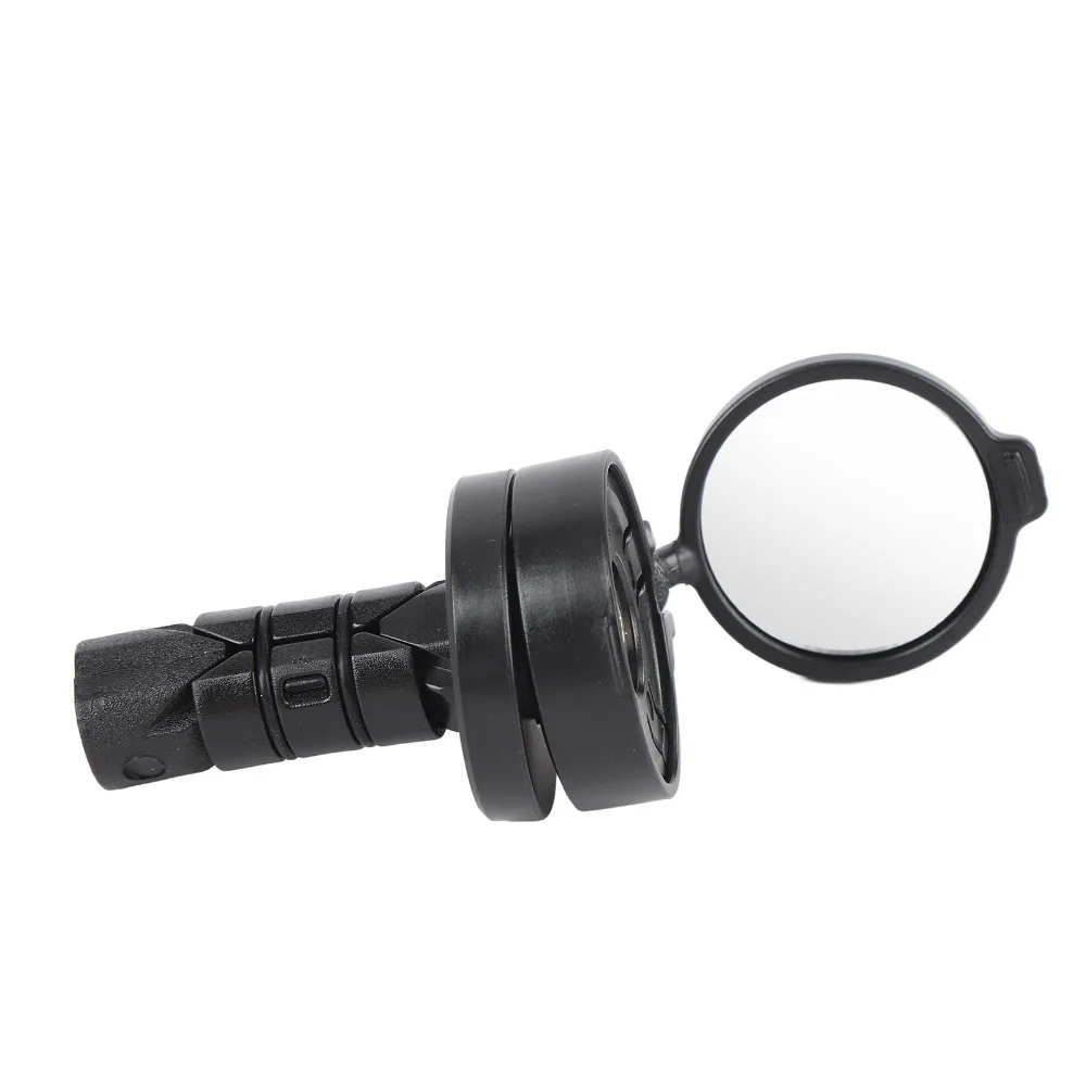 HD Riding Bar End Mirror 360 Rotating Lens Convex Lens Cycling Rear Mirrors Wide View Stable Structure