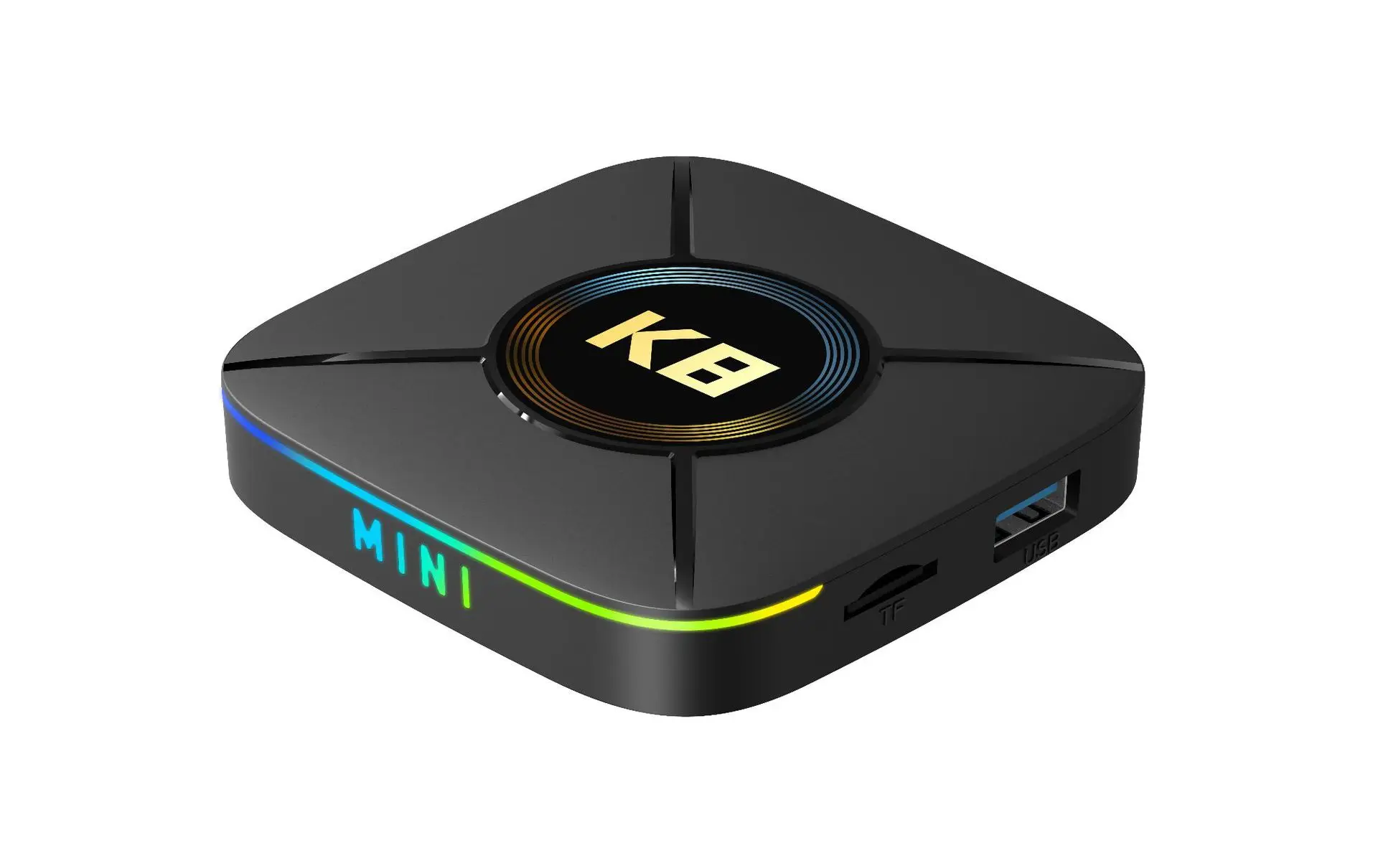HK1 K8 mini Android 14 TV Box Rockchip RK3518 2GB 16GB 4K HD WIFI6 BT5.0 مشغل الوسائط فك التشفير