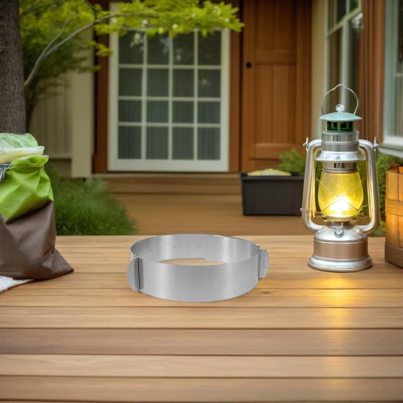 

1pcs Adjustable 16Cm-28Cm Stainless Steel Stove Windscreen For Camping Gas Stove Windproof Outdoor Cooking Backpacking Bbq