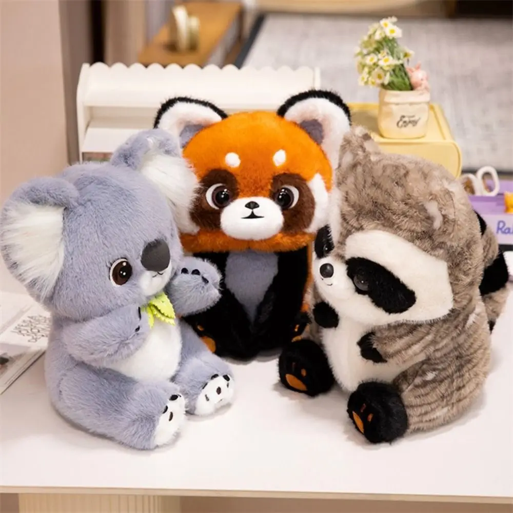 

Simulation Animal Raccoon Plush Toy Little Raccoon Cartoon Koala Plush Toy Lesser Panda Unique Sloth Plush Doll Children